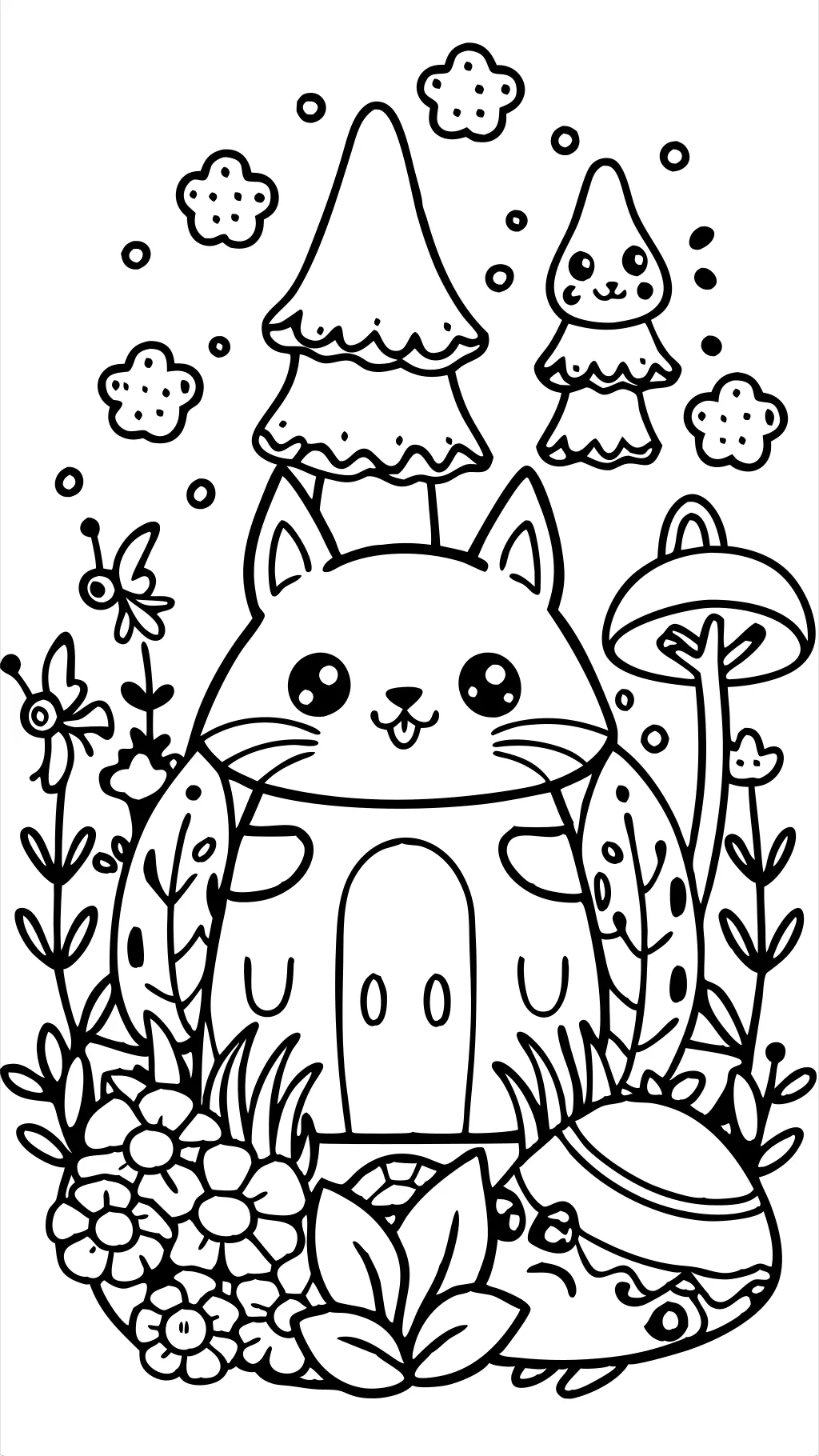 cute hard coloring pages